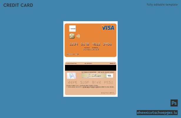 Guinea Access Bank Guinea Visa Debitkarte – Beispielvorschau